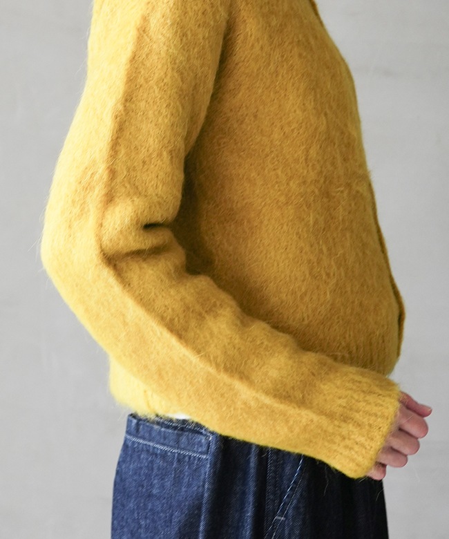 Gymphlex(ジムフレックス) CREW NECK SHORT CARDIGAN クルーネック