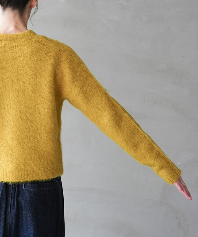 Gymphlex(ジムフレックス) CREW NECK SHORT CARDIGAN クルーネック Gymphlex(ジムフレックス) CREW NECK SHORT CARDIGAN クルーネック