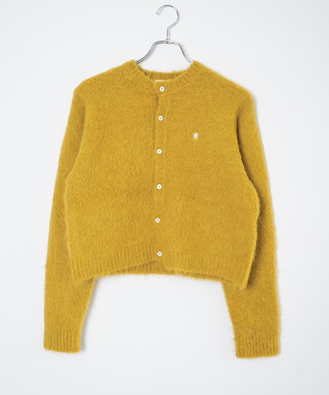 GY-D0098SGK]Gymphlex(ジムフレックス) CREW NECK SHORT CARDIGAN