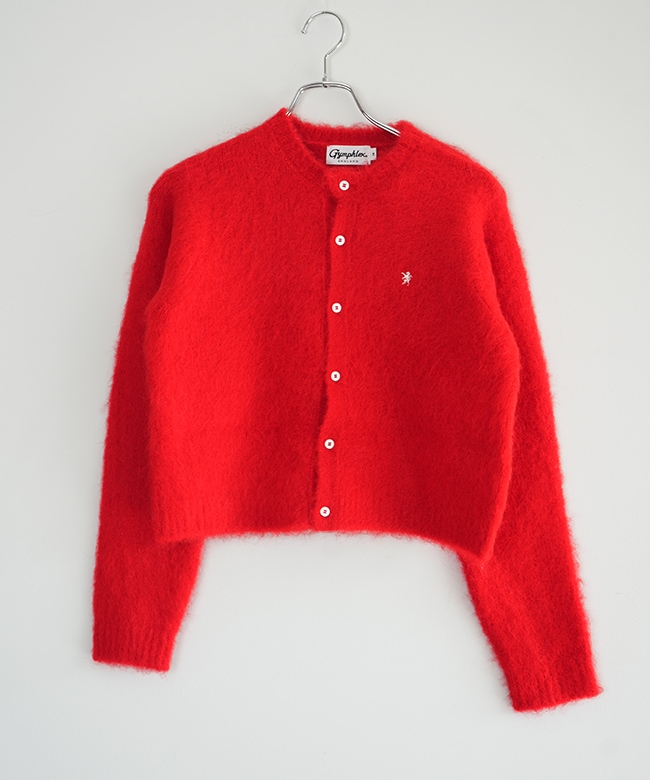 GY-D0098SGK]Gymphlex(ジムフレックス) CREW NECK SHORT CARDIGAN