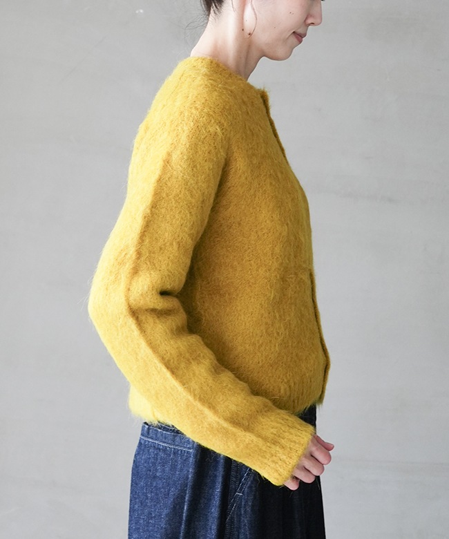 Gymphlex(ジムフレックス) CREW NECK SHORT CARDIGAN クルーネック