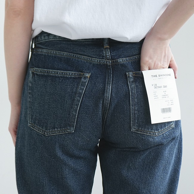 23SMSPA06]THE SHINZONE(ザ シンゾーン)ORDINARY JEANS(BLUE