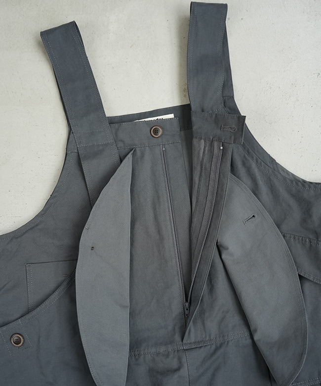 tumugu(ツムグ) コットンナイロンサロペット レディース ボトムス