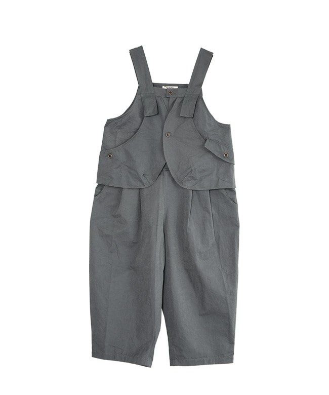 TB25433] tumugu(ツムグ) コットンナイロンサロペット レディース