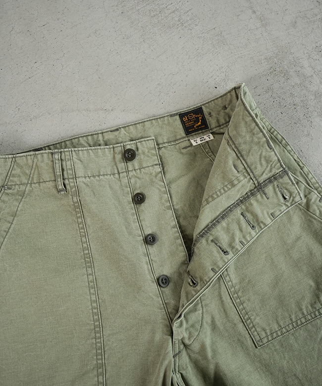 orSlow(オアスロウ) SUMMER FATIGUE PANTS サマーファティーグパンツ