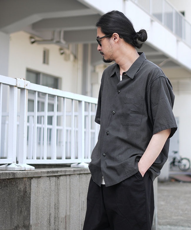 も*）様 un.deux KODAI 22番 シャツ gold(ゴールド) SELVEDGE OXFORD OPEN SHIRT セルヴィッジ
