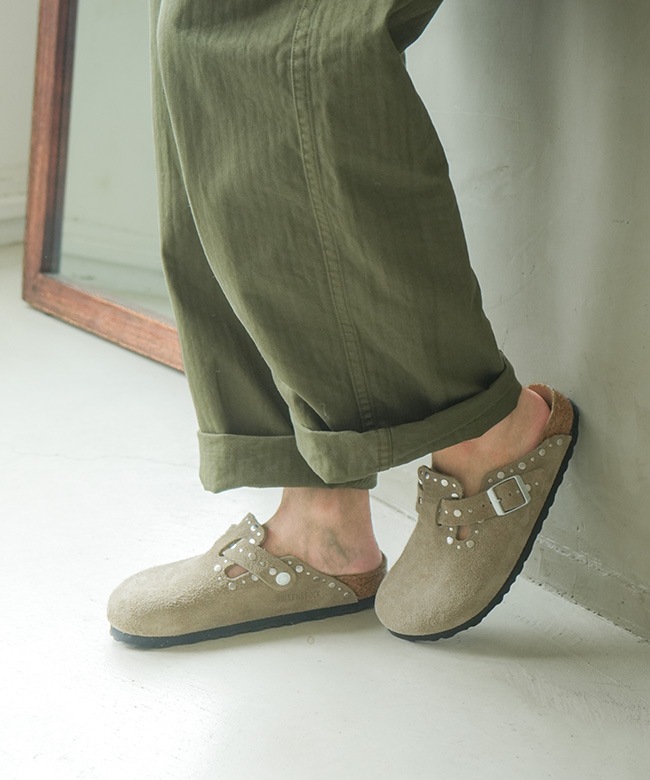 BIRKENSTOCK(ビルケンシュトック) Boston Rivet Border ボストン