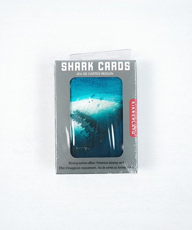 KIKKERLAND(キッカーランド) SHARK LENTICULAR PLAYING CARDS サメの3D