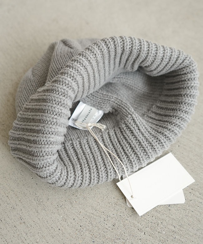 2401-022]crepuscule(クレプスキュール) Knit Cap(ニット