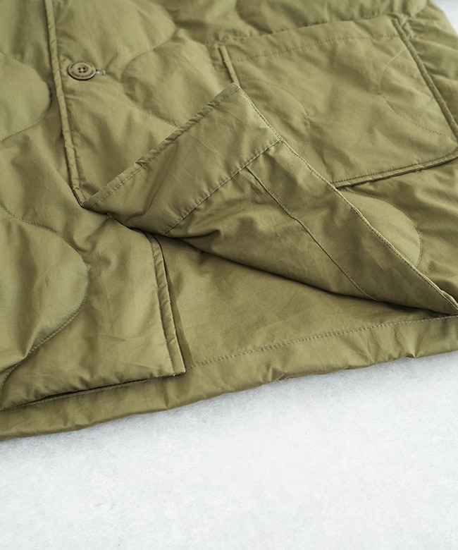 solamonat poche ミリタリージャケット オリーブ solamonat poche