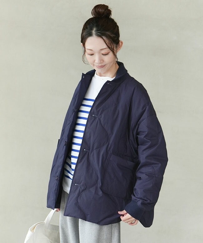 ◇[poche-qt-ribjkt]solamonat poche(ソラモナポッシェ) キルトリブ