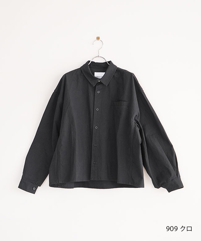 ソラモナポッシェ　馬布ドルマンシャツ　ライトアウター　ライトベージュ ソラモナポッシェ 馬布ドルマンシャツ ライトアウター ライト