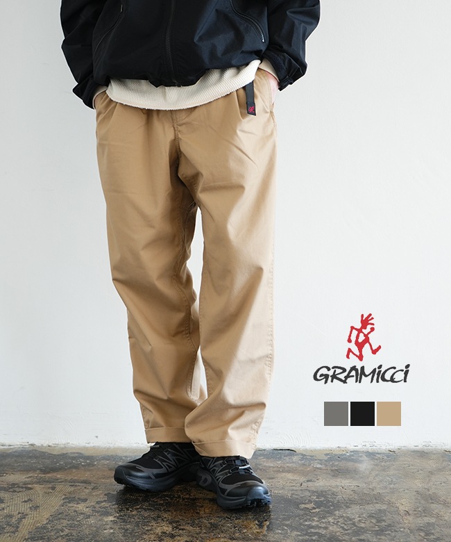 GMP4-SJP10]GRAMICCI(グラミチ) T/C TWILL TUCK TAPERD PANT T/C