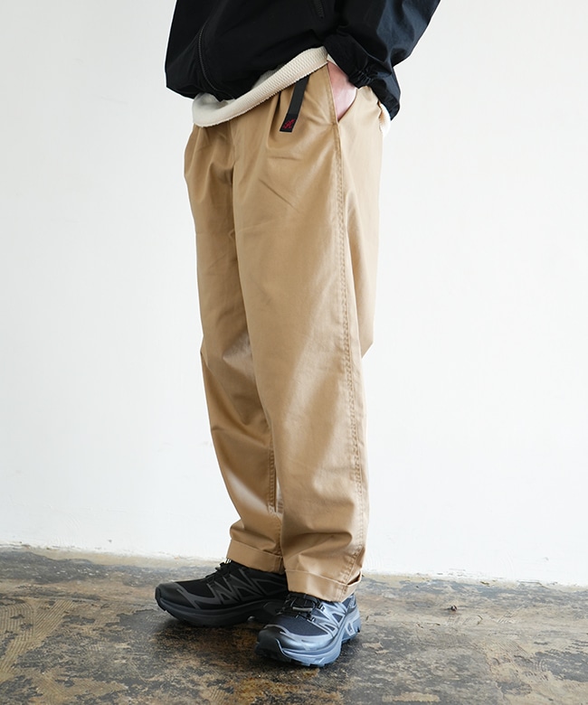 GMP4-SJP10]GRAMICCI(グラミチ) T/C TWILL TUCK TAPERD PANT T/C