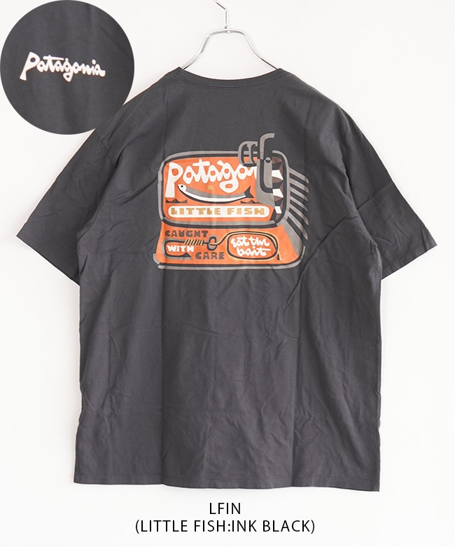 ◆Patagonia◆ Men's Aquatic Action Organic T-Shirt 37801Q5 Patagonia Men's Aquatic Action Organic Cotton T-Shirt