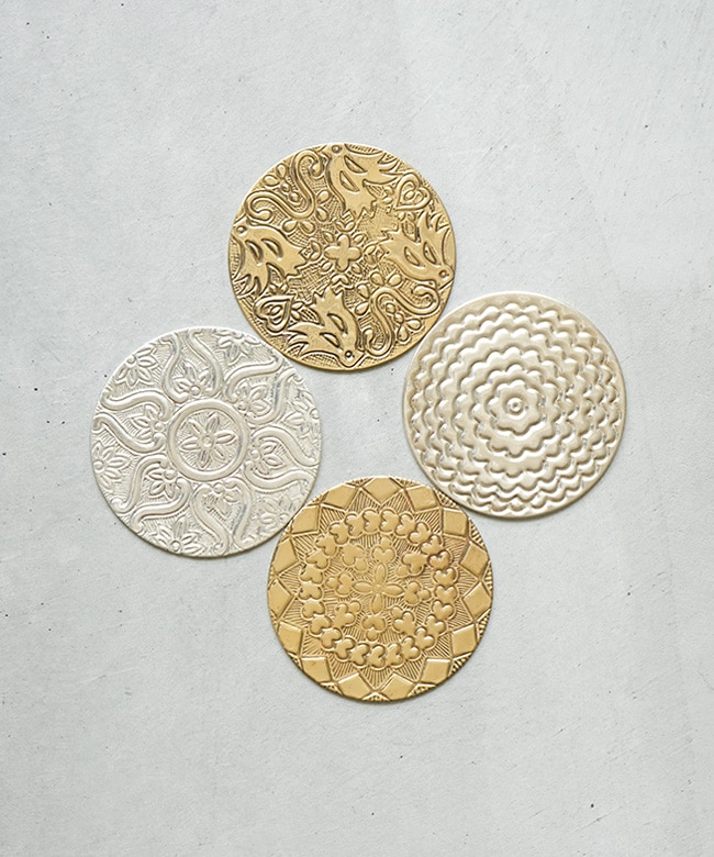 1951]amabro(アマブロ)インドの真鍮コースター | ブランドから探す,A