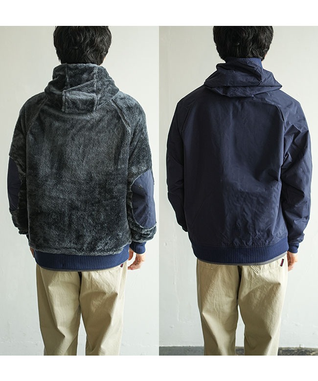 G618770]gym master(ジムマスター) リバーシブルボアxリップストップ