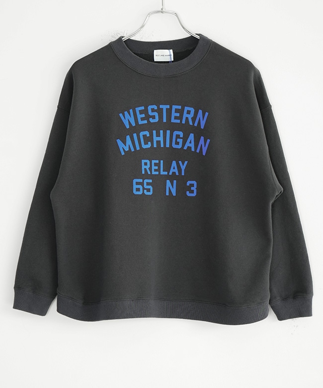 B-513026]BLUE LAKE MARKET(ブルーレイクマーケット) AZUMA裏毛 ヘム