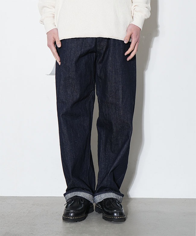 7322OWC]BRU NA BOINNE(ブルーナボイン) フェリシンビュッシュデニムOW