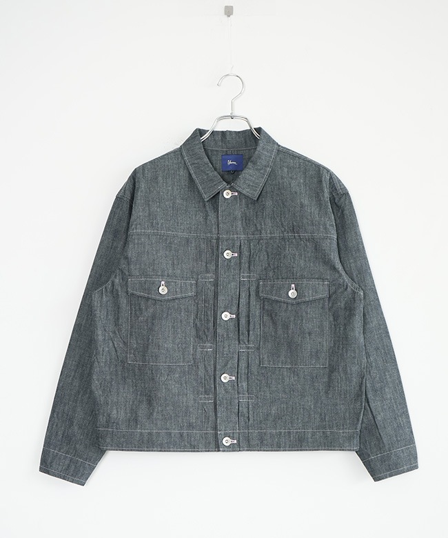 Yarmo(ヤーモ) Indigo Chambray Work JKインディゴシャンブレーワーク