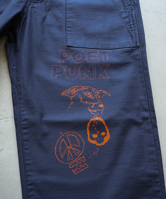 ◎BRU NA BOINNE(ブルーナボイン) Make Peace ベーカーパンツ メンズ