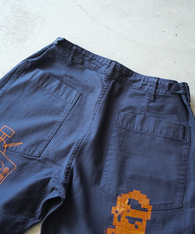 ◎BRU NA BOINNE(ブルーナボイン) Make Peace ベーカーパンツ メンズ