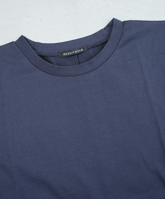SALE 20%OFF】mizuiro ind(ミズイロインド)シアー切り替えワイドプル