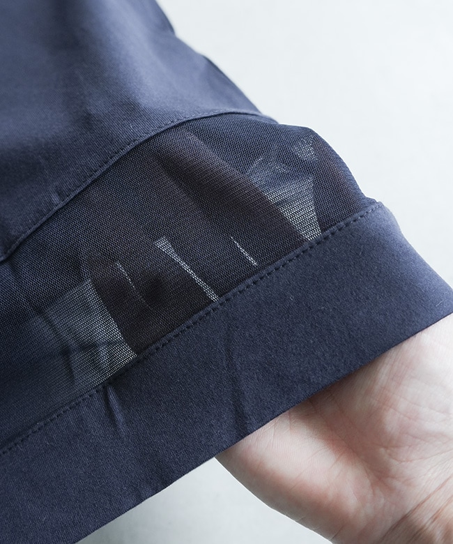 SALE 20%OFF】mizuiro ind(ミズイロインド)シアー切り替えワイドプル