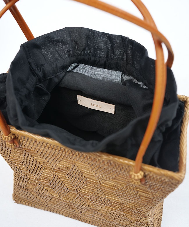 toca(トーカ)HOURGLASS BAG アワーグラスバッグ アタ かごバッグ 鞄