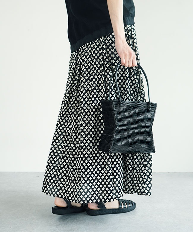 toca(トーカ)HOURGLASS BAG アワーグラスバッグ アタ かごバッグ 鞄