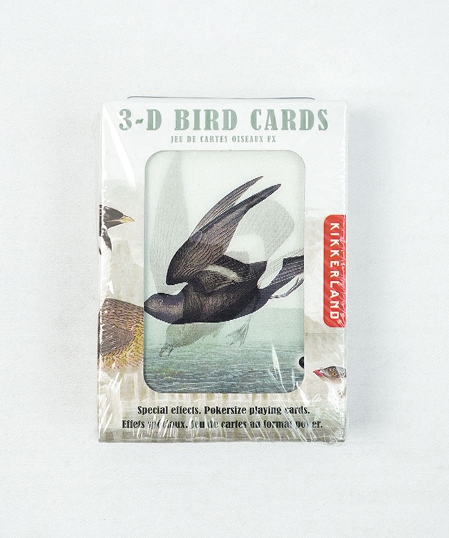 KIKKERLAND(キッカーランド) 3D BIRD PLAYING CARDS 鳥の3D