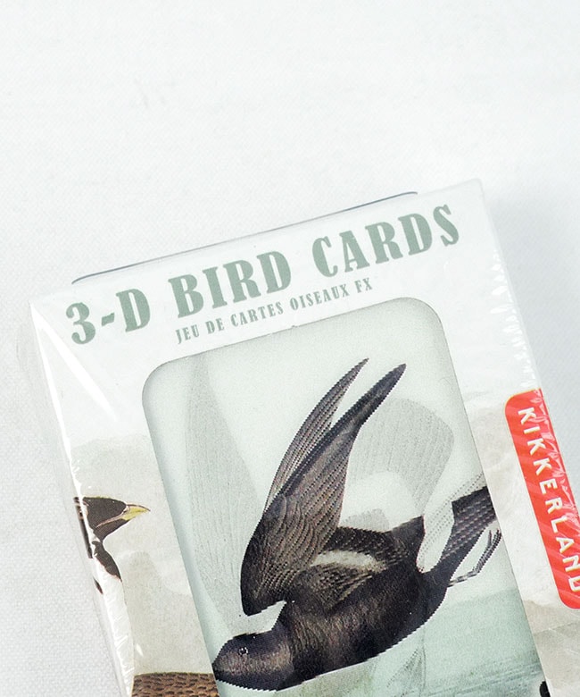 KIKKERLAND(キッカーランド) 3D BIRD PLAYING CARDS 鳥の3D