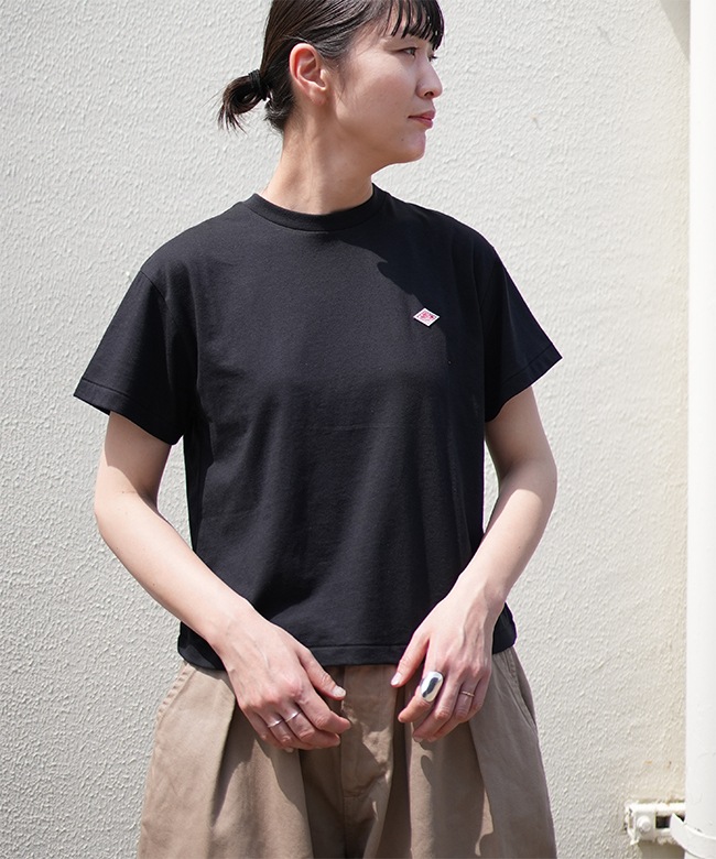 Penn SHIRT レディース US サイズ: M ◇[DT-C0408CVT]DANTON(ダントン) T⁄C SHORT T-SHIRT レディース