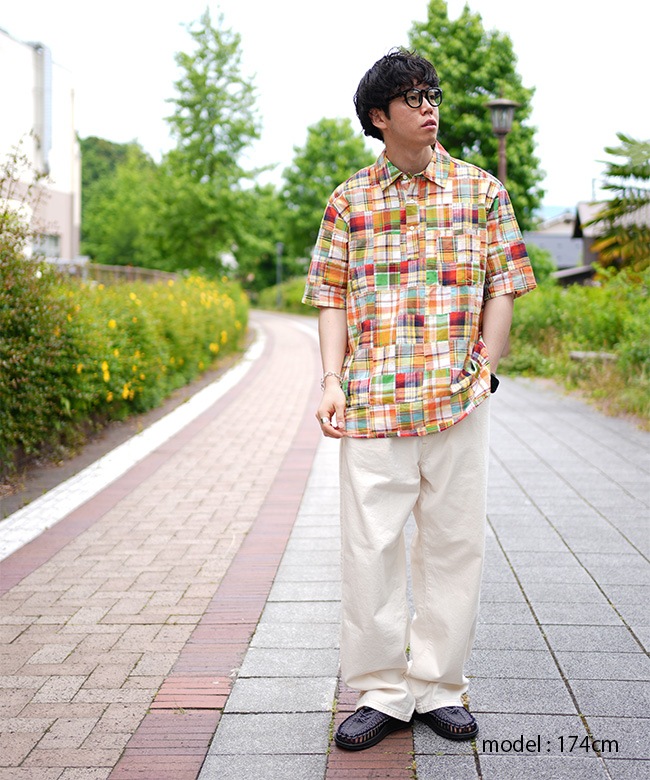 S-036]SUNNY ELEMENT(サニーエレメント) Grass Shirt グラスシャツ