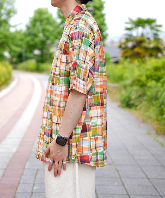 S-036]SUNNY ELEMENT(サニーエレメント) Grass Shirt グラスシャツ