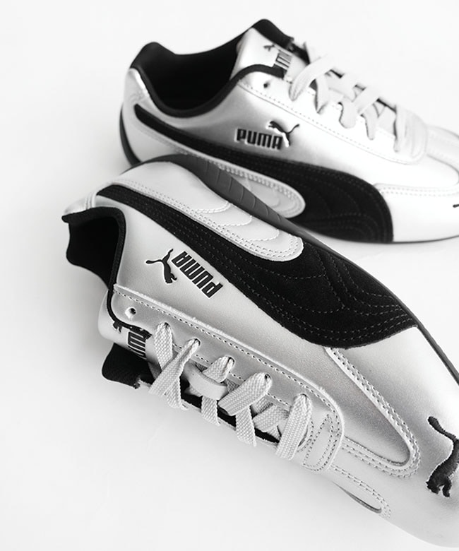 ゆみ0619 403689]PUMA(プーマ) SPEEDCAT METALLIC スピードキャット