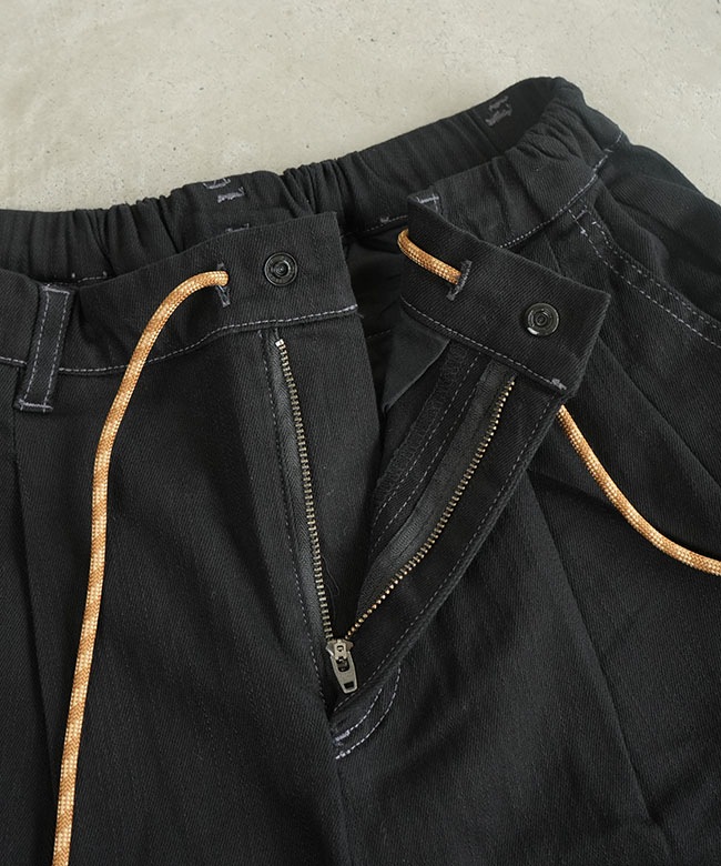 G621747]gym master(ジムマスター) 10oz ストレッチデニム／カツラギ