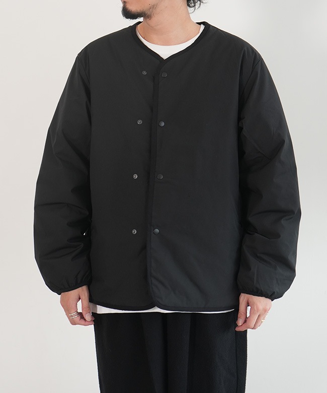 nanamica ナナミカ　リバーシブルダウンカーディガン　ブラック SALE 30%OFF】[SUAF361]nanamica(ナナミカ) Reversible Down