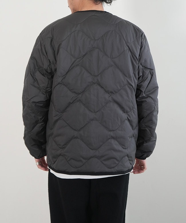 S25FA054]nanamica(ナナミカ) Reversible Down Cardigan リバーシブル