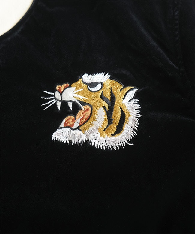TAION 虎刺繍ダウンスカジャン TAION（タイオン） JAPAN SPECIAL REVERSIBLE 
