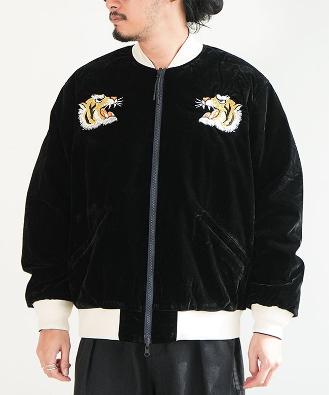 WAIPER 別注 TAION リバーシブルダウン スカジャン アラスカ 楽天市場