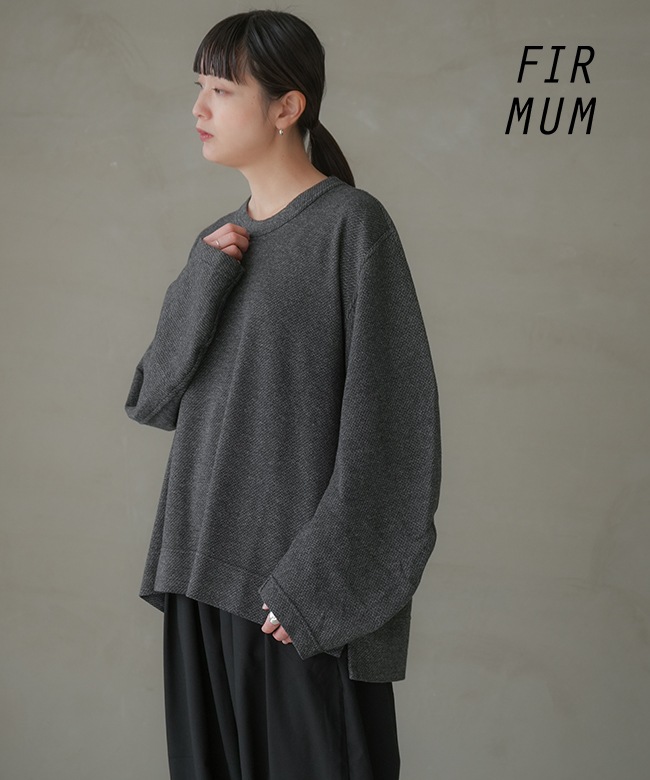 SN-FR1302TF]FIRMUM(フィルマム) ツイルジャガードダブルニット