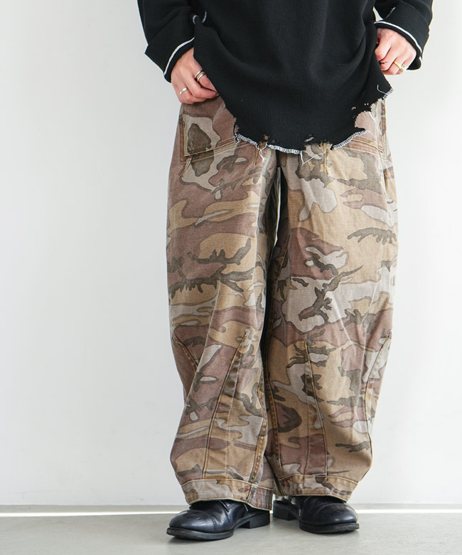 SX144]NEEDLES(ニードルズ) Reversible H.D. Pant - Camo Twill