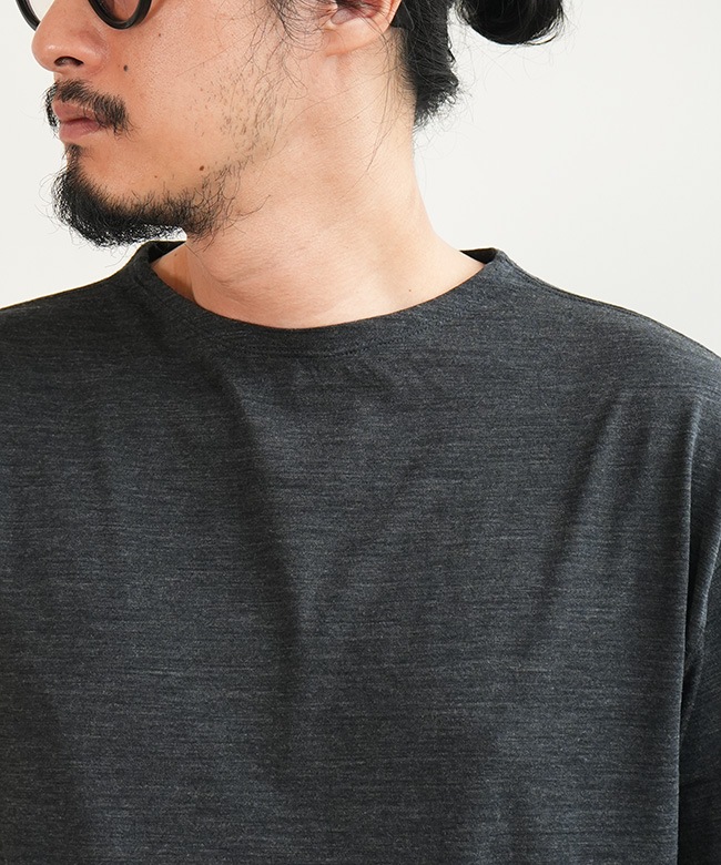 ◎Caledoor(カレドアー) Light Merino Wool T-Shirt ライトメリノ