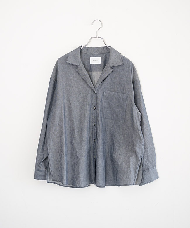 MIDIUMISOLID(ミディウミソリッド) 別注色あり sheer denim open