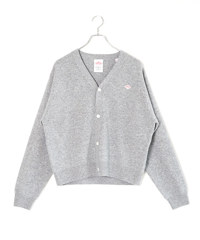 ◇DANTON(ダントン) Women's Lambswool V-Neck Knit Cardigan ◇DANTON(ダントン) Women's Lambswool V-Neck Knit Cardigan