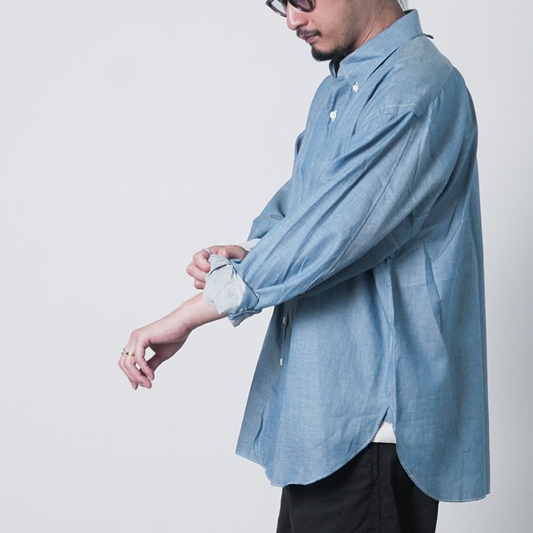 s-026]SUNNY ELEMENT(サニーエレメント) Hike BD Shirt / Cotton Linen 