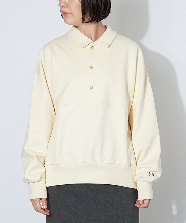 SALE 50%OFF】[FSU12242U0001]F/CE.(エフシーイー) RE SWEAT POLO PO  