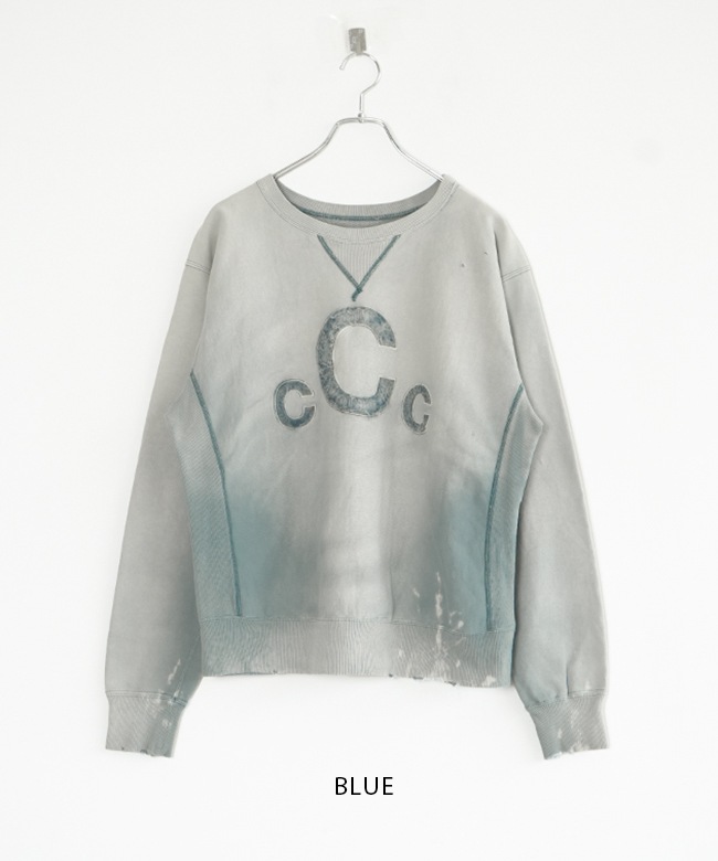 SALE 50%OFF】[2401006M]concause(コンコース) RW F-V cCc LOGO SWEAT