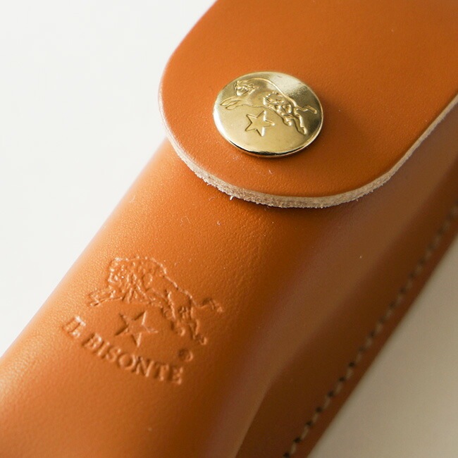 イルビゾンテ　リップケース 新品　未使用！ IL BISONTE イルビゾンテ リップスティックケース リップケース